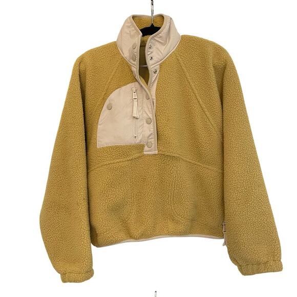 Free People Movement Hit the Slopes Saturn Mist Women's Cropped Pullover XS - Picture 1 of 10